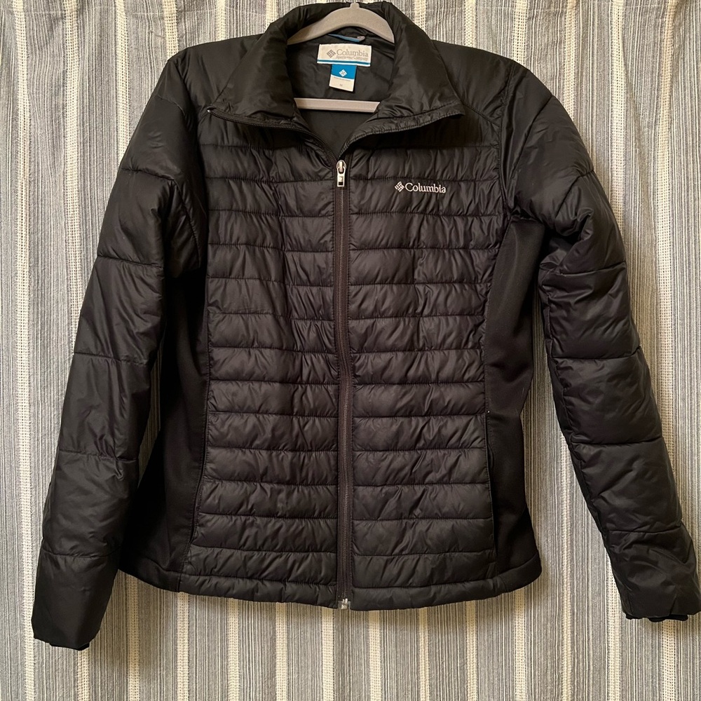 Columbia Women's Black Quilted Ski Jacket